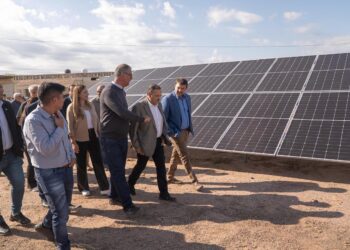 El Gobierno impulsa la energía solar en General Ocampo con un nuevo parque fotovoltaico