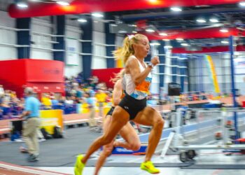 Carolina Vega brilló en el Mundial de Atletismo Máster Indoor