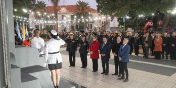 En la celebración por el 25 de Mayo, Quintela llamó a defender la Patria y a distribuir la riqueza con justicia