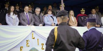 434° aniversario de la Policía: Quintela firmó decretos de ascenso al personal policial y del Servicio Penitenciario Provincial