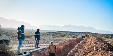 La Provincia construye un nuevo acueducto para mejorar el suministro de agua en Villa Unión
