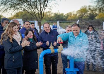 Obras hídricas mejoran la calidad de vida en Desiderio Tello y La Paz