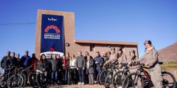 Quintela inauguró el nuevo sitio arqueológico «Parque Estrellas de Vinchina»