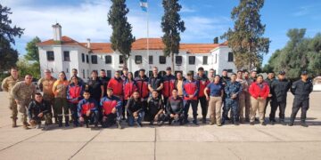 Capacitaron a las fuerzas de seguridad en Cartografía y Navegación Terrestre