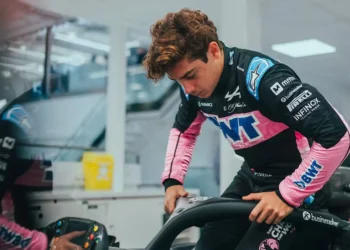 El momento del abandono de Colapinto en la Qualy del GP de España por una falla técnica