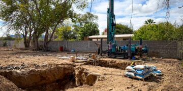 Avanza una nueva perforación en Nonogasta que fortalecerá el abastecimiento de agua potable y beneficiará a miles de vecinos