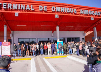 Se inauguró la nueva terminal de Aimogasta, una obra clave que refuerza la conectividad del Norte provincial
