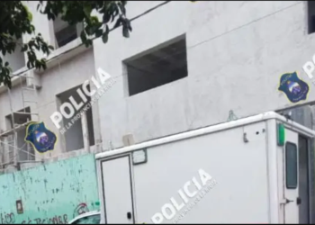 Obrero cayó de un andamio y sufrió lesiones