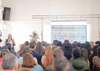 Capacitan a docentes y familias en toda la Provincia para prevenir el grooming