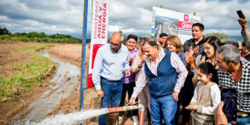 En Chamical se logró llenar las primeras 12 represas comunitarias, almacenando 170 millones de litros de agua