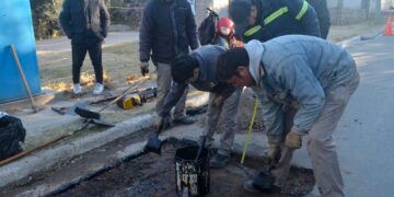 SE MEJORÓ LA TRANSITABILIDAD EN CALLE PASO DE LOS PATOS.