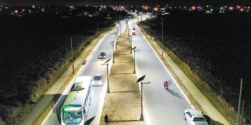 SEGURIDAD PARA SECTOR SUR: LUCES PARA EL PUENTE DEL B° NÉSTOR KIRCHNER