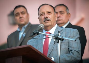 Quintela encabezó en Chuquis los actos oficiales por el 9 de Julio