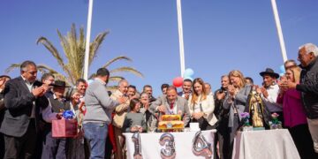 Quintela puso en valor en Patquía la importancia del trabajo conjunto entre el Gobierno provincial y los municipios