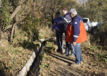 El Gobierno inicia obra clave para restaurar el sistema de riego en Pinchas