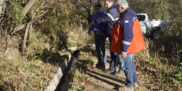 El Gobierno inicia obra clave para restaurar el sistema de riego en Pinchas