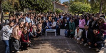 Quintela se reunió con jóvenes del Parlamento Juvenil