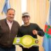 Quintela recibió al campeón sudamericano Joel “Chiquitín” Contreras y destacó su proyección mundial