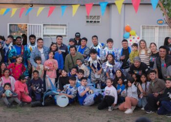 Realizan jornadas recreativas y diversas propuestas para las niñas y niños