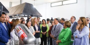 Quintela inauguró en Chepes la Cocina Central del Proyecto Socio Comunitario del Plan Angelelli para impulsar el trabajo emprendedor