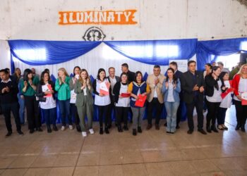 Reafirmando el compromiso con el interior provincial, Quintela inauguró obras y entregó mobiliarios para instituciones educativas de General San Martín