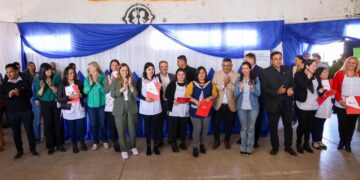 Reafirmando el compromiso con el interior provincial, Quintela inauguró obras y entregó mobiliarios para instituciones educativas de General San Martín