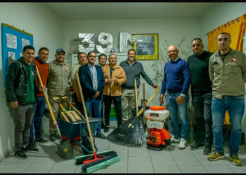 Ambiente acompañó la agenda de trabajo de Quintela en Chilecito con acciones en seguridad, viviendas y ambiente