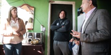 Aniversario 378° de Olta                               , La Provincia lleva luz y esperanza a las familias del Paraje El Saladillo con una obra clave