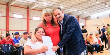 Quintela encabezó el acto de regularización dominial para 70 familias de Anillaco y reafirmó el compromiso del Estado con la justicia social