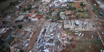 Un tornado deja al menos seis muertos y más de 750 heridos en Rio Bonito do Iguaçu (Brasil)