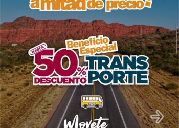 VIAJÁ MÁS Y PAGÁ MENOS: LA RIOJA TE OFRECE HASTA UN 50% DE DESCUENTO EN PASAJES DE LARGA DISTANCIA