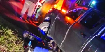 Motociclista fue hospitalizada tras un siniestro vial en Arauco