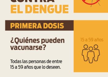 Se amplía la vacunación contra el dengue hasta los 59 años
