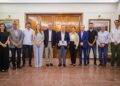 Quintela mantuvo un encuentro con directivos de empresas que promueven modelos de minería responsable