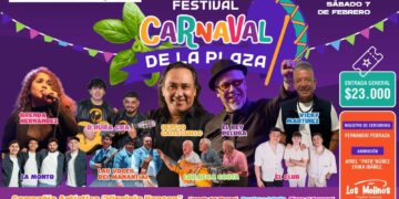 Los Molinos se prepara para vivir el 42° Festival Carnaval de la Plaza