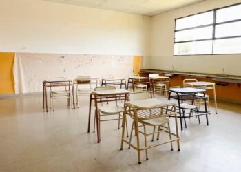 Supervisan trabajos y coordinan acciones para el ciclo lectivo 2026 en escuelas de Facundo Quiroga