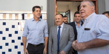 El gobernador Quintela y Wado de Pedro recorrieron el Espacio de la Memoria y reafirmaron el compromiso con el Nunca Más