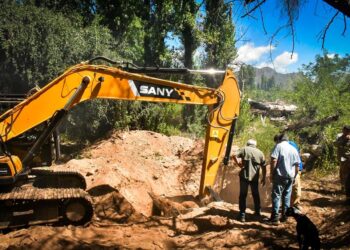 Recuperan una perforación estratégica en Nonogasta para reforzar el abastecimiento de agua