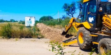 Avanza una obra clave para mejorar la presión de agua en un sector de Talamuyuna