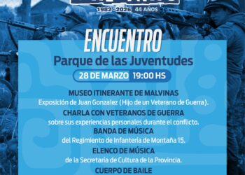 Inicia la Semana de Malvinas con un Encuentro en el Parque de las Juventudes