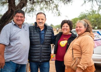Quintela acompañó las fiestas patronales de San José y destacó su valor cultural y comunitario