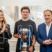 Quintela recibió al campeón de Río Pinto Agustín Durán y destacó la proyección internacional del deporte riojano