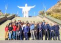 QUINTELA SUPERVISÓ LA PUESTA EN VALOR DEL CRISTO DE PORTEZUELO EN CHILECITO