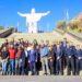 QUINTELA SUPERVISÓ LA PUESTA EN VALOR DEL CRISTO DE PORTEZUELO EN CHILECITO