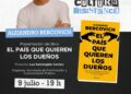 Alejandro Bercovich presentará “El país que quieren los dueños” junto a Luz Santángelo Carrizo