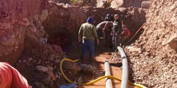 AVANZA LA CONSTRUCCIÓN DE LA SEGUNDA GALERÍA FILTRANTE PARA MEJORAR EL SERVICIO DE AGUA EN FAMATINA