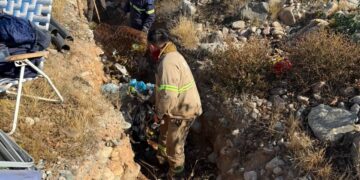 La Provincia inició una obra que ampliará el servicio de agua potable para el barrio San Jorge de Chilecito