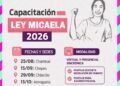 LA RIOJA LLEVARÁ LA CAPACITACIÓN EN LEY MICAELA A TODA LA PROVINCIA CON ENCUENTROS PRESENCIALES Y VIRTUALES