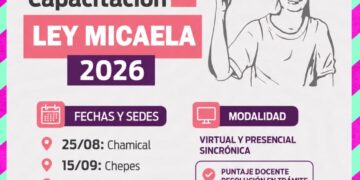 LA RIOJA LLEVARÁ LA CAPACITACIÓN EN LEY MICAELA A TODA LA PROVINCIA CON ENCUENTROS PRESENCIALES Y VIRTUALES