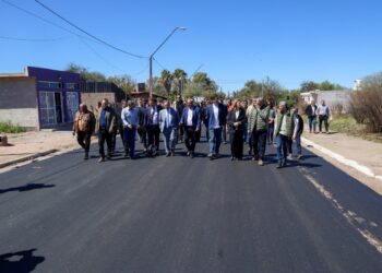 QUINTELA RECORRIÓ LA REPAVIMENTACIÓN DE LA RUTA 31 Y DESTACÓ EL SOSTENIMIENTO DE LA OBRA PÚBLICA